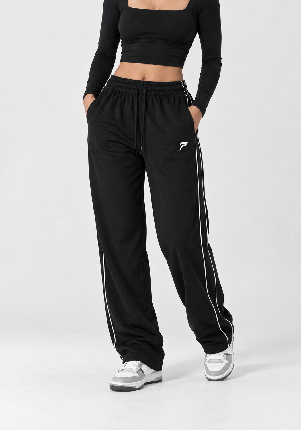 Trackline Trousers - Black