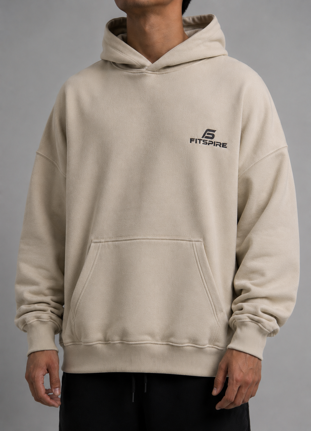Off-Duty Hoodie Beige