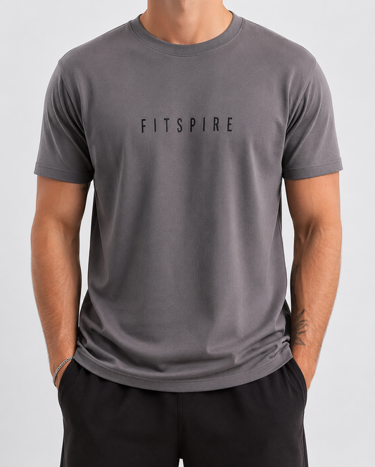 Inspire Wave Tee - Grey