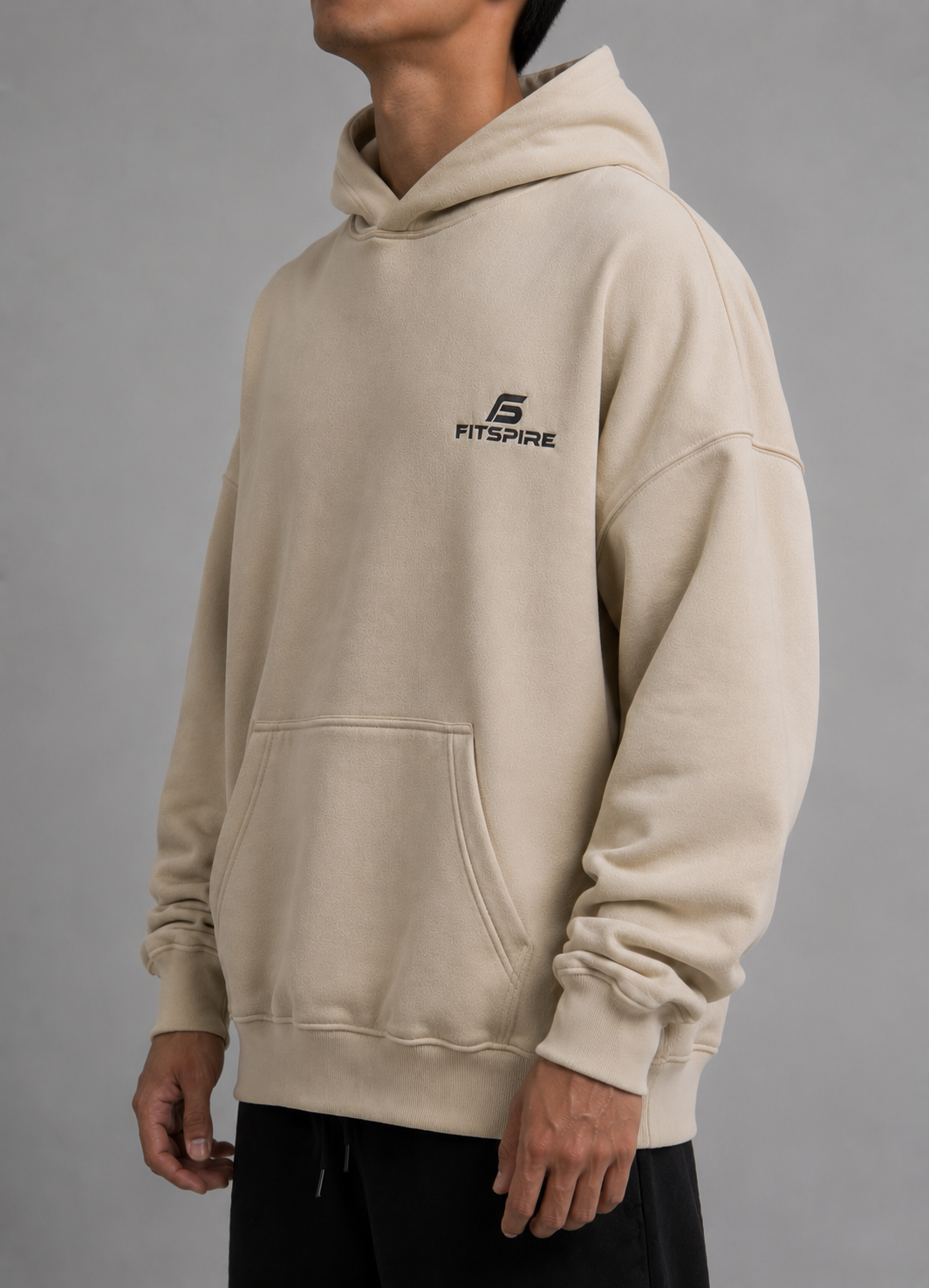 Off-Duty Hoodie Beige